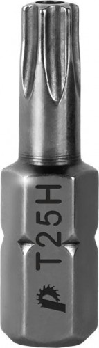 Бита для заворачивания ПРАКТИКА "Профи" Torx Tamper-25х25мм отверточная (2шт) 035-660
