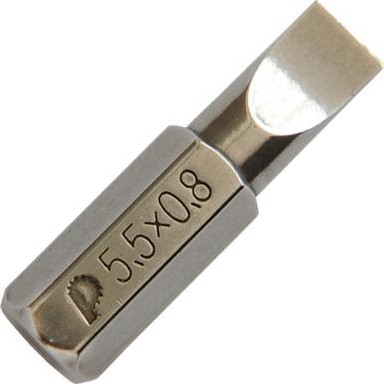 Бита для заворачивания ПРАКТИКА "Профи" LS-0.8х5,5мм 25мм отверточная (2шт) 034-878