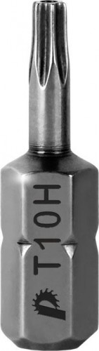 Бита для заворачивания ПРАКТИКА "Профи" Torx Tamper-10х25мм отверточная (2шт) 776-386