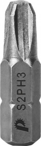 Бита для заворачивания ПРАКТИКА "Мастер" PH-3х25мм отверточная (3шт) 776-249