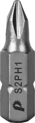 Бита для заворачивания ПРАКТИКА "Мастер" PH-1х25мм отверточная (3шт) 776-225