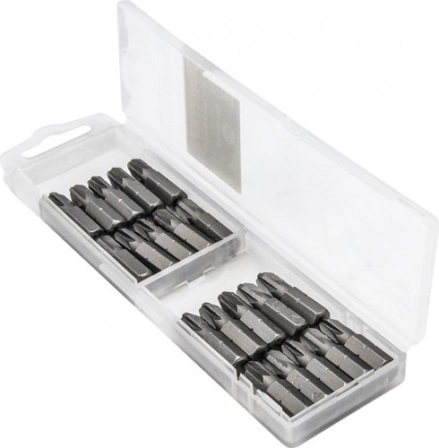 Бита для заворачивания ПРАКТИКА "Профи" PZ-3х25мм отверточная (20шт) 036-643