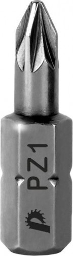 Бита для заворачивания ПРАКТИКА "Профи" PZ-1х25мм отверточная (2шт) 035-608