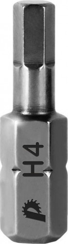 Бита для заворачивания ПРАКТИКА "Профи" HEX 4х25мм отверточная (2шт) 035-677