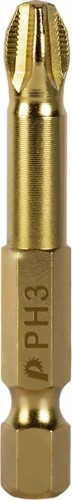 Бита для заворачивания ПРАКТИКА "Эксперт" PH-3х50мм Tin отверточная 037-084