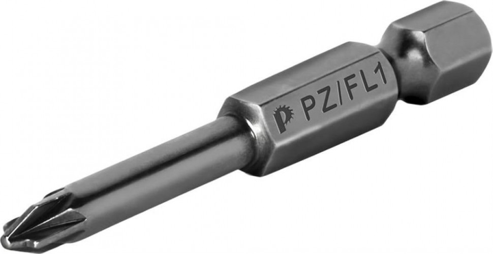 Бита для заворачивания ПРАКТИКА "Профи" PZ/FL1х50мм отверточная (2шт) 906-807 - изображение 4