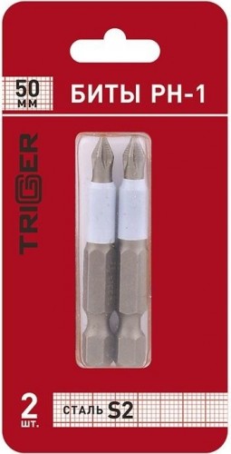 Бита для заворачивания TRIGGER 84966 ПРОФИ PH-1 50мм (2шт.) тов-136126