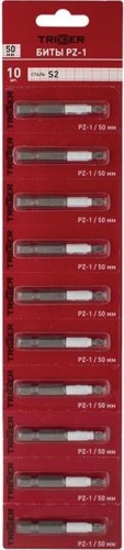Бита для заворачивания TRIGGER 85970 ПРОФИ PZ-1 50мм, 10шт. тов-208836