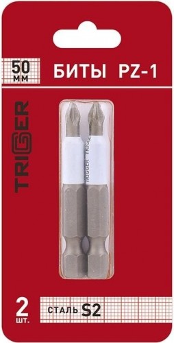Бита для заворачивания TRIGGER 84970 ПРОФИ PZ-1 50мм (2шт.) тов-151824