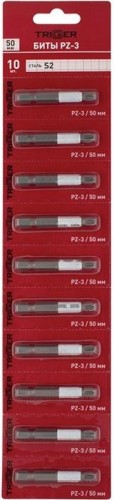 Бита для заворачивания TRIGGER 85969 ПРОФИ PZ-3 50мм, 10шт. тов-208838
