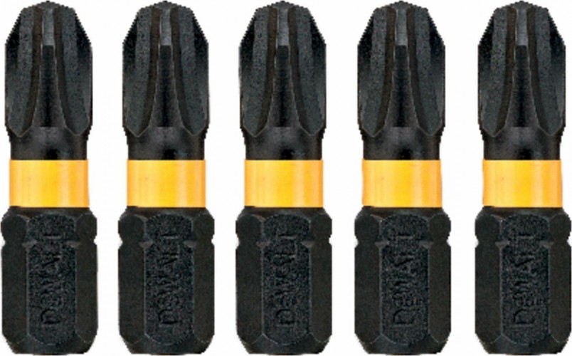 Бита для заворачивания ударная DeWALT РH3х25 мм (5шт) IMPACT TORSION DT7995T-QZ DT7995T-QZ