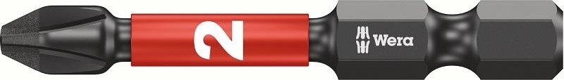 Бита для заворачивания WERA 851/4 IMP DC Impaktor PH2, 50 мм WE-057656 WE-057656