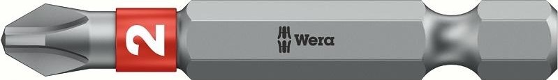 Бита для заворачивания WERA 851/4 BTZ PH2, 50 мм WE-059552 WE-059552