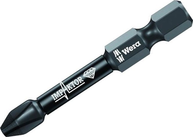 Бита для заворачивания WERA 855/4 IMP DC Impaktor PZ3, 50 мм WE-057662 WE-057662