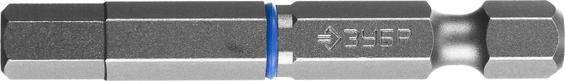 Бита для заворачивания ЗУБР ПРОФЕССИОНАЛ торсионные кованые, обточенные, hex6, 2шт 26017-6-50-2