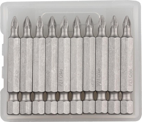 Бита для заворачивания ЗУБР МАСТЕР кованые, e 1/4", pz1, 50мм, 10шт 26003-1-50-10 - изображение 2