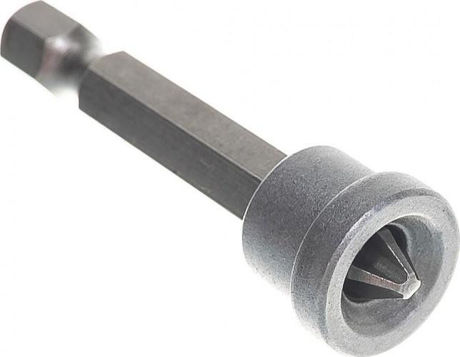 Бита для заворачивания ЗУБР МАСТЕР phillips, с ограничителем, 50 мм, e 1/4", cr-v, 10 26002-2-50-10