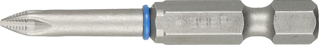 Бита для заворачивания ЗУБР ЭКСПЕРТ торсионные кованые, обточенные, e 1/4", ph1, 50мм, 26011-1-50-2
