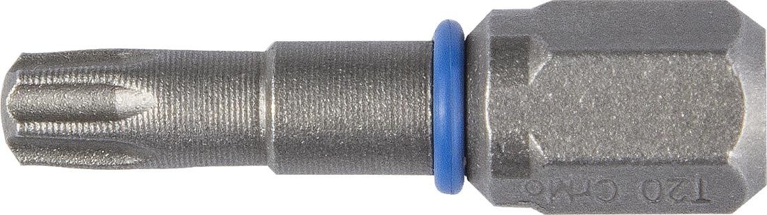 Бита для заворачивания ЗУБР ЭКСПЕРТ торсионные кованые, обточенные, 1/4", t20, 25мм, 2 26015-20-25-2