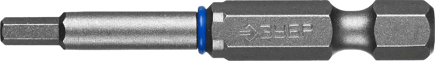 Бита для заворачивания ЗУБР ПРОФЕССИОНАЛ торсионные кованые, обточенные, hex3, 2шт 26017-3-50-2