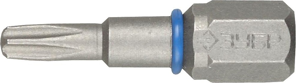 Бита для заворачивания ЗУБР ЭКСПЕРТ торсионные кованые, обточенные,  1/4", t15, 25мм,  26015-15-25-2