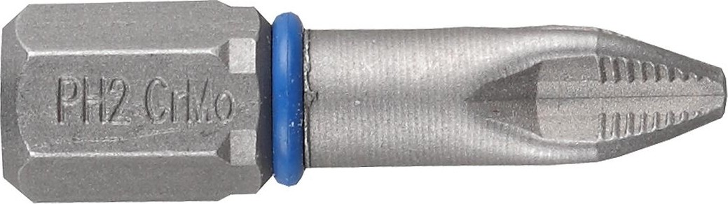 Бита для заворачивания ЗУБР ЭКСПЕРТ торсионные кованые, обточенные, 1/4", ph2, 25мм, 1 26011-2-25-10