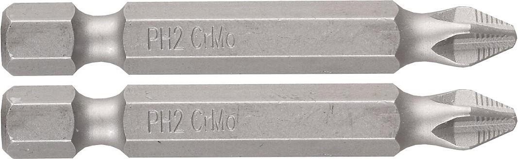 Бита для заворачивания ЗУБР МАСТЕР кованые, e 1/4", ph2, 50мм, 10шт 26001-2-50-10