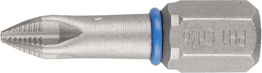 Бита для заворачивания ЗУБР ЭКСПЕРТ торсионные кованые, обточенные,  1/4", ph1, 25мм,  26011-1-25-10