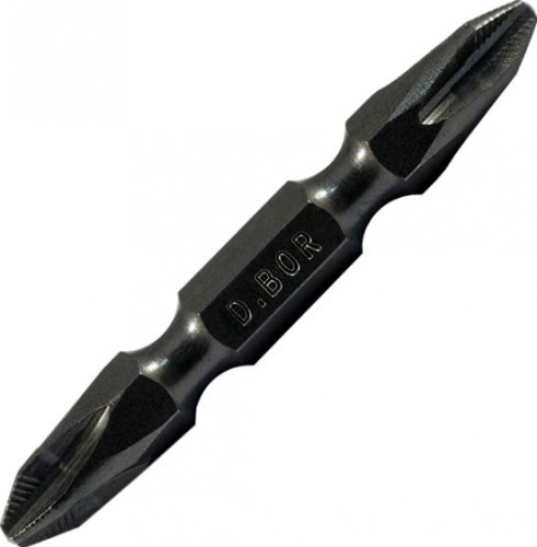Бита намагниченная двухстор. D.BOR MAGNETIC  PH2 х PH2 50 мм TORSION (D-MA-P2P2-050-010) D12-DMAP2P2050010