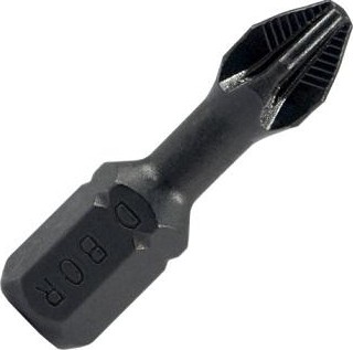 Бита ударная для импульсного инструмента D.BOR IMPACT Torsion PZ2, 25 мм (D-ITA-PZ02-025-010) D03-DITAPZ02025010