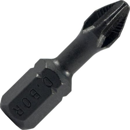 Бита ударная для импульсного инструмента D.BOR IMPACT Torsion PH2, 25 мм (D-ITA-PH02-025-010) D03-DITAPH02025010