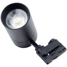 Светодиодный прожектор Blaupunkt 1-фазный Vision 30W черный, с переключателем цвета света - изображение 8