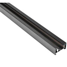 Шинопровод Blaupunkt STORM 1-фазный, длина 1 м с концами, черный - изображение 1