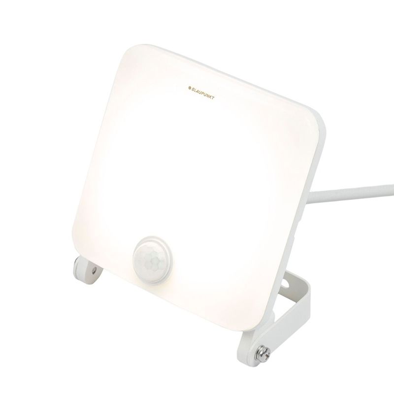 Светодиодный прожектор Blaupunkt Strongbeam 30 Вт IP65 с датчиком движения и сумерек PIR, натуральный - изображение 2