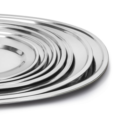 БЛЮДО овальное 14'' 350х235мм, нерж.[RGS-PD371] - изображение 4