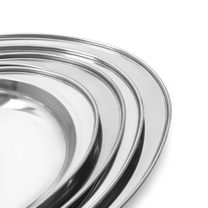 БЛЮДО овальное 15'' 400х250мм, нерж.[RGS-PD1710] - изображение 4