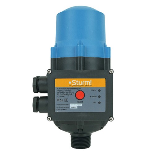 Блок автоматики Sturm WPA10M манометр, рег.давл,10 бар,10a, 1",x1",g1" - изображение 5