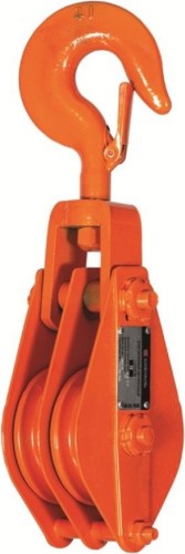 Блок монтажный СИБТАЛЬ 1Т шкивовый двухрольный с крюком  00014156