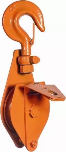 Блок монтажный СИБТАЛЬ LH 10Т шкивовый однорольный с крюком  00014699