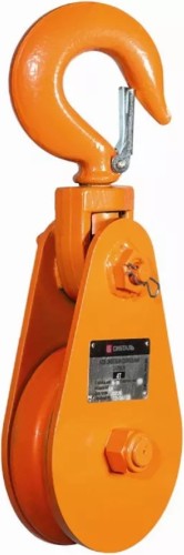 Блок монтажный СИБТАЛЬ LH 1Т шкивовый однорольный с крюком  00014627