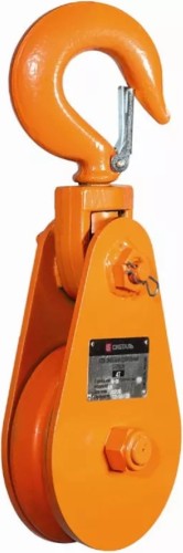Блок монтажный СИБТАЛЬ LH 2Т шкивовый однорольный с крюком  00014272