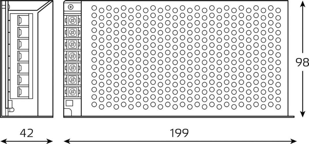 Блок питания GAUSS BT506 basic 12v 150w ip20 - изображение 5