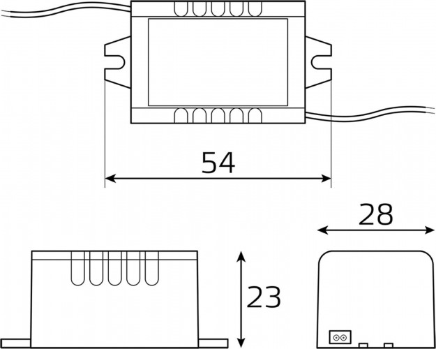 Блок питания GAUSS BT520 basic 12v 5w ip67 - изображение 5