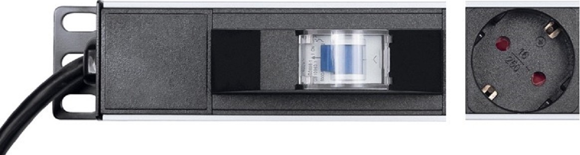 Блок распределения питания REXANT 04-0201-2 для 19" шкафов - изображение 2