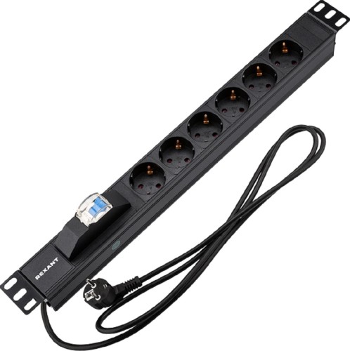 Блок распределения питания REXANT 04-0103-1 для 19" шкафов