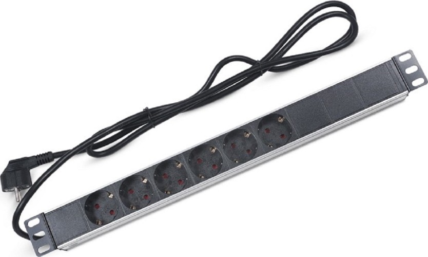 Блок распределения питания REXANT 04-0101-1 для 19" шкафов