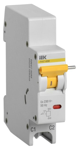 Блок распределительный IEK KARAT независимый PH47-60M на DIN-рейку для BA47-60M  MVA31D-RN-1