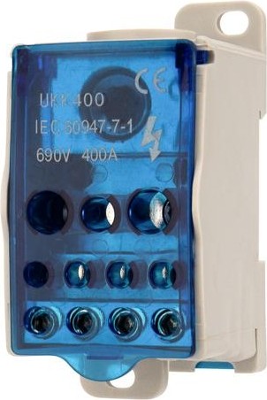 Блок распределительный REXANT РБД-400А на DIN-рейку 11-2004