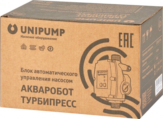 Блок управления насосом UNIPUMP ТУРБИПРЕСС 3 кВт 70276 - изображение 5