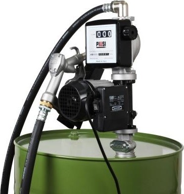 Бочковой комплект для дизельного топлива PIUSI DRUM Panther 56 K33 220V, мех. счетчик и пистолет 56 л/мин 000272P00 000272P00